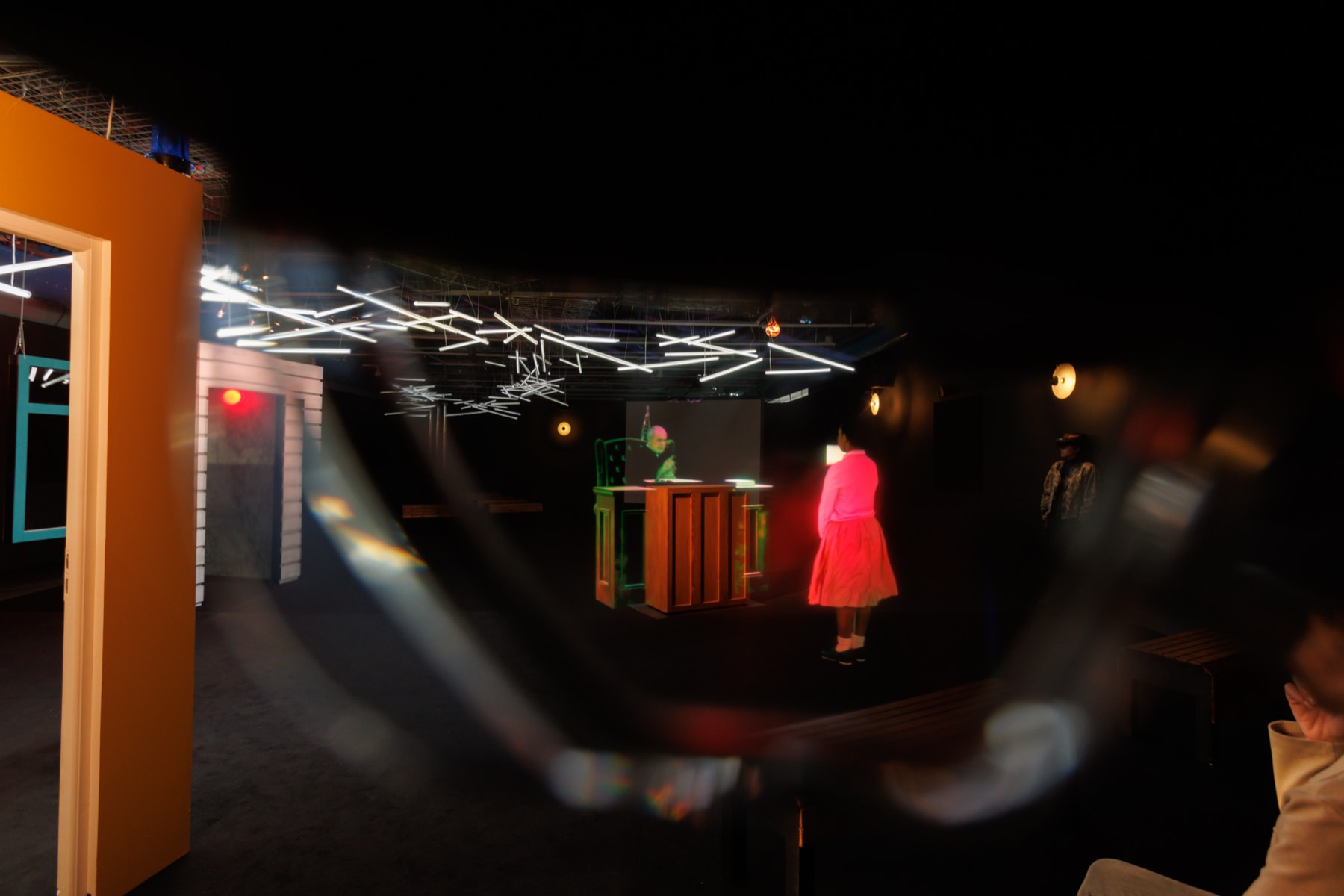 NOIRE — vue de l’installation